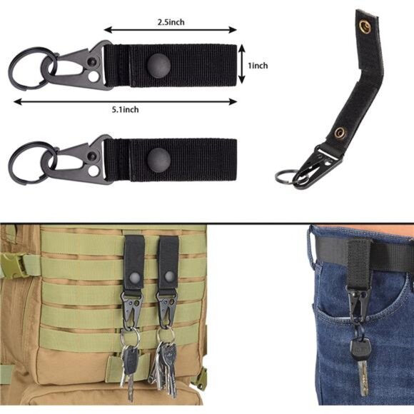 36PCS Attachments for Tactical Backpack Vest Belt, D-Ring Grimloc Looking Gear - Picture 7 of 7